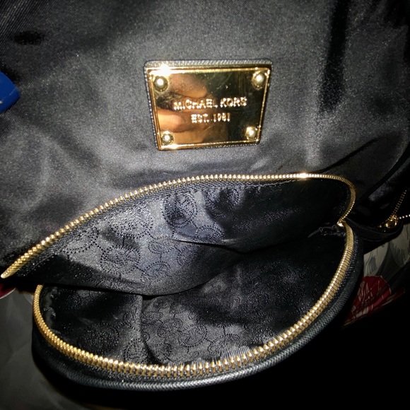 Michael Kors Black Nylon Backpack - Picture 4 of 6
